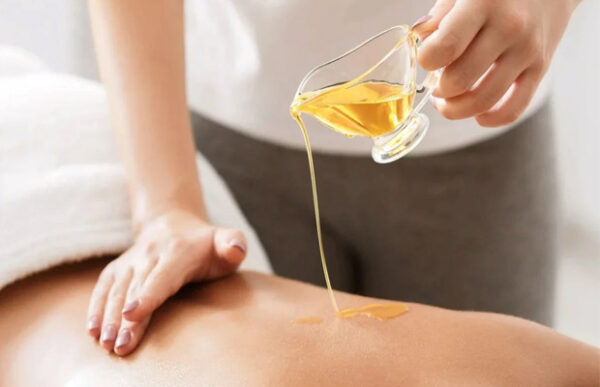 Body oil massage